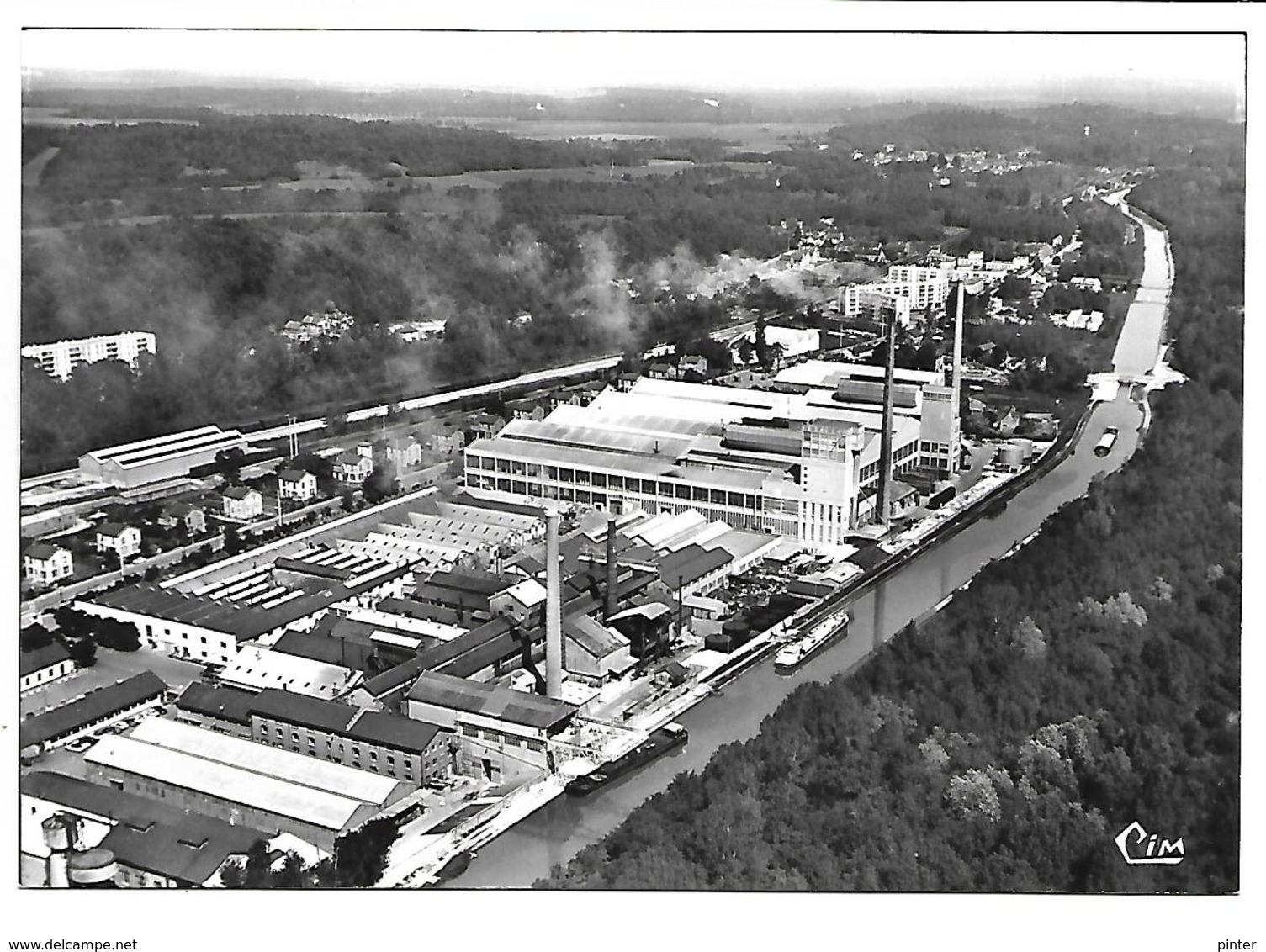 BAGNEAUX SUR LOING - Vue Générale Aérienne - Bagneaux Sur Loing