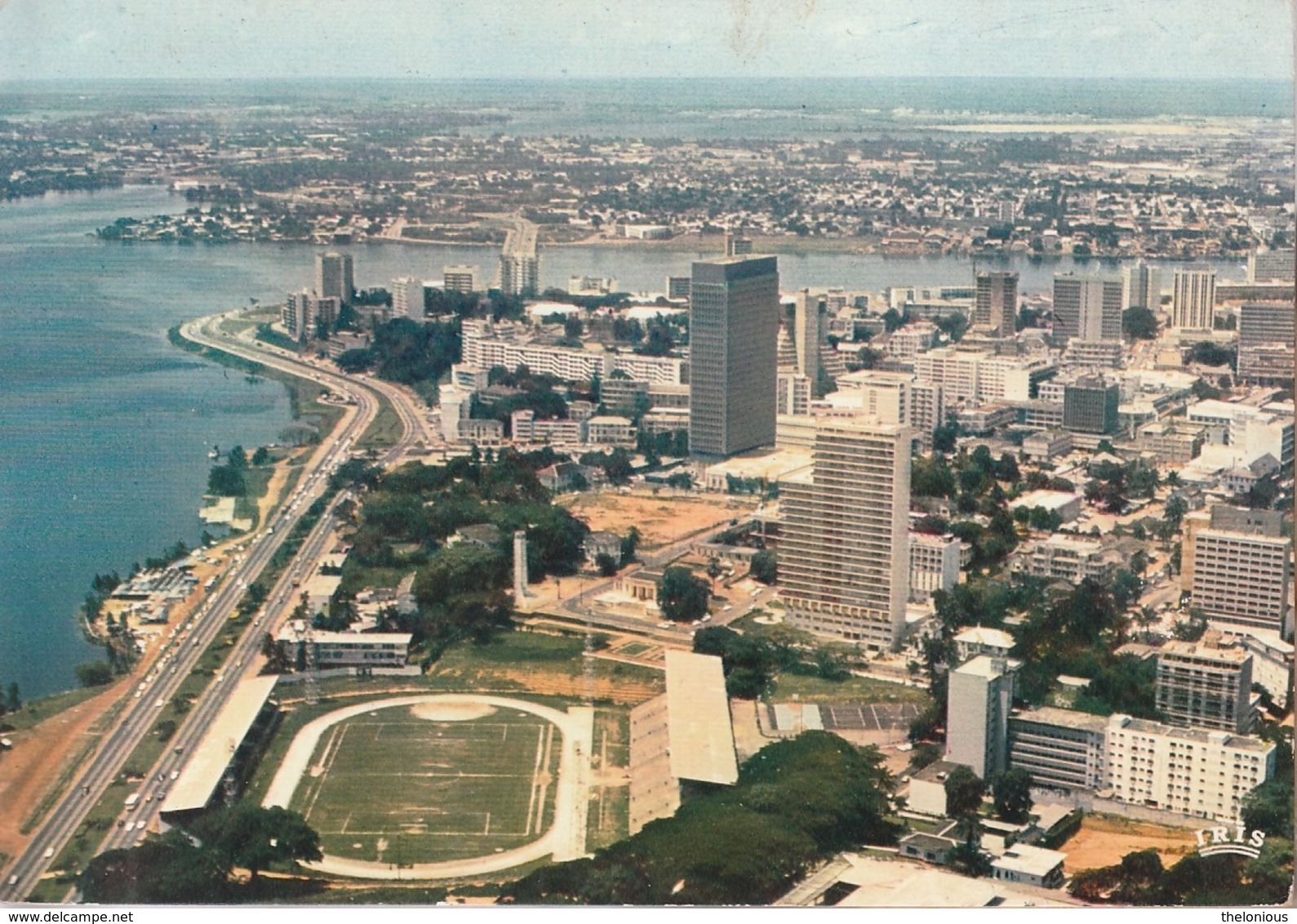 Cartolina Dalla Costa D'Avorio (ABIDJAN) Per Serravalle Sesia 1978 (vedi Foto) - Costa D'Avorio