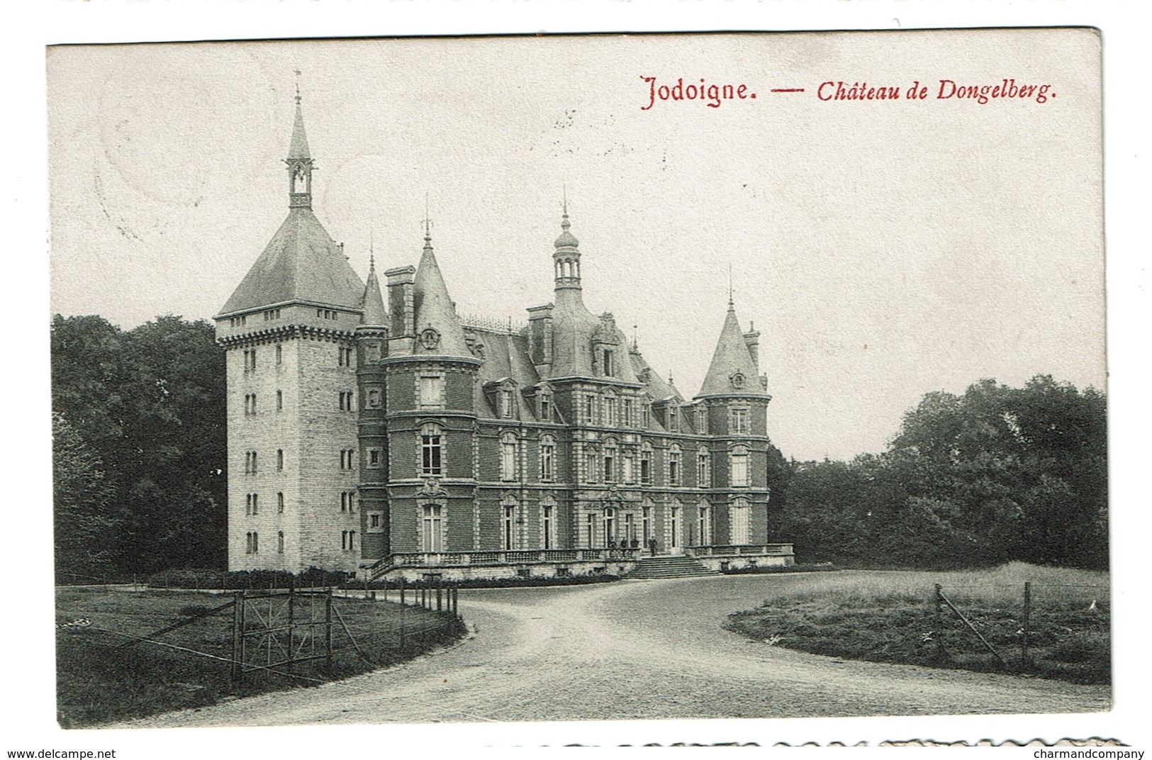 Jodoigne - Château De Dongelberg - Circulée - Edit. Imp. Mécanique F. Laroche - 2 Scans - Jodoigne