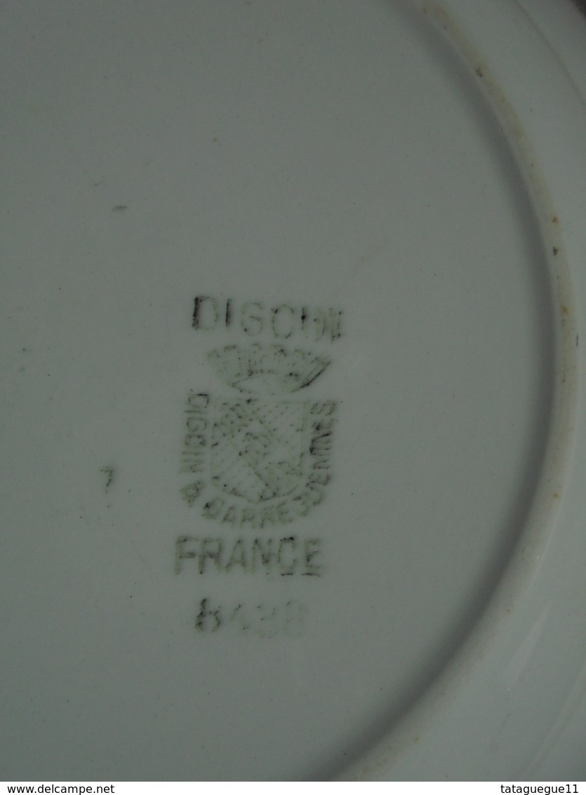 Ancien - Assiette Creuse "Digoin" France - Digoin (FRA)