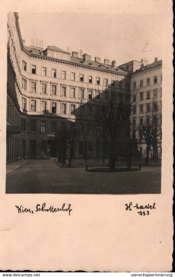 ! Photo, Alte Fotokarte Wien Schottenhof, 1930, Österreich - Vienna Center