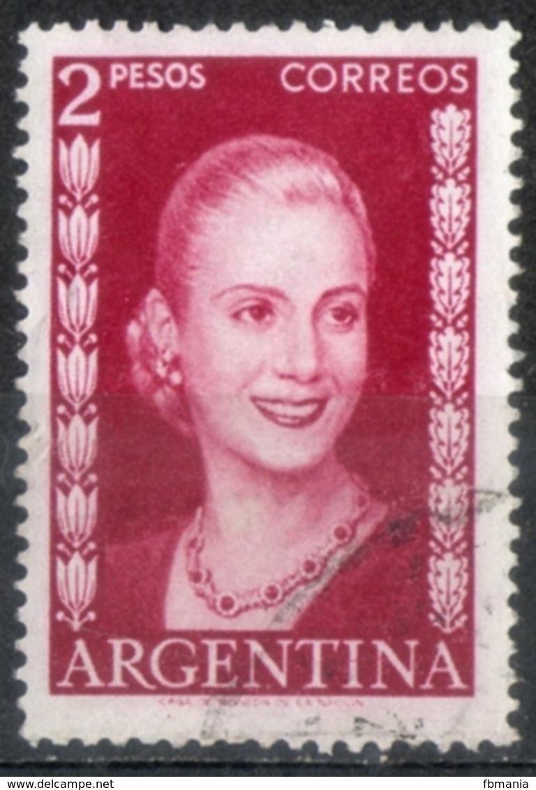 Argentina 1952 - Eva Peron - Usati