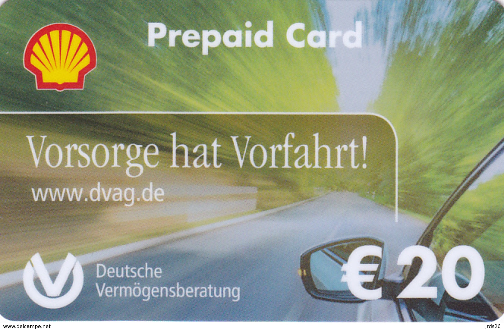 Gift Card  - - -  Germany  - - -  Shell - - - DVAG - Gift Cards