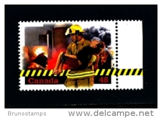 CANADA - 2003  VOLUNTEER  FIREFIGHTERS   MINT NH - Nuovi