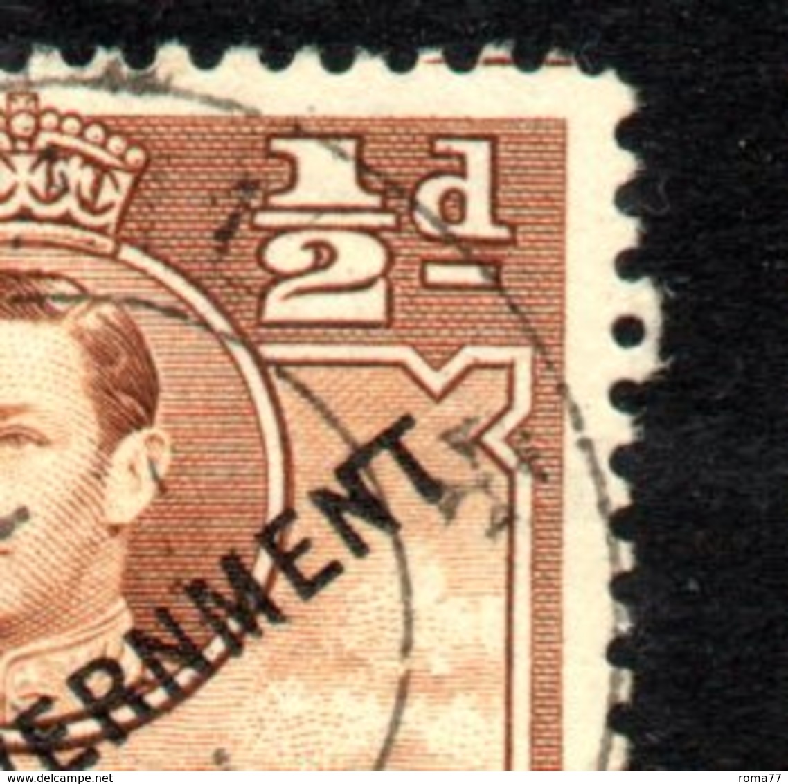 CI817B - MALTA 1948 , Unificato N. 202 Usato  (2380A) . Self Government VARIETA' " NT " UNITE - Malta