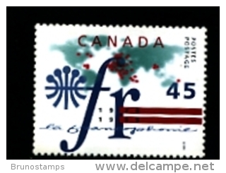 CANADA - 1995  LA FRANCOPHONIE  MINT NH - Ungebraucht