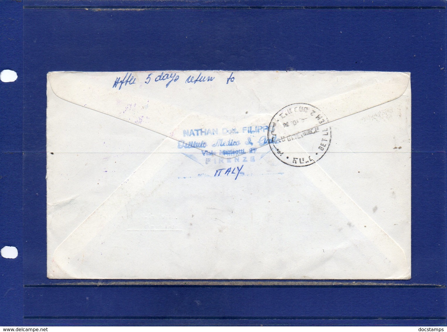 ##(DAN197)- Nicaragua 1974- Registered Air Mail Cover With Christmas Stamps To Israel, Retour To Sender To Firenze-Italy - Nicaragua