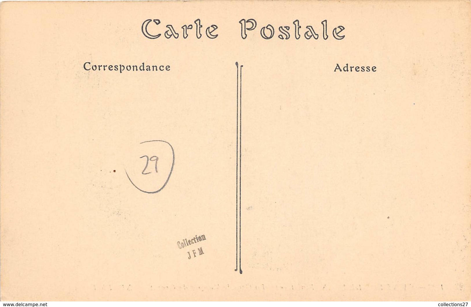 LOT DEPARTEMENT 29 / 130 CARTE POSTALES ANCIENNES / CPA QUELQUES EXEMPLE