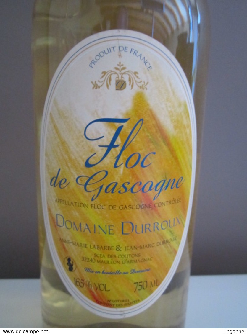 FLOC DE GASCOGNE Domaine DURROUX 32240 MAULEON D'ARMAGNAC - Wein