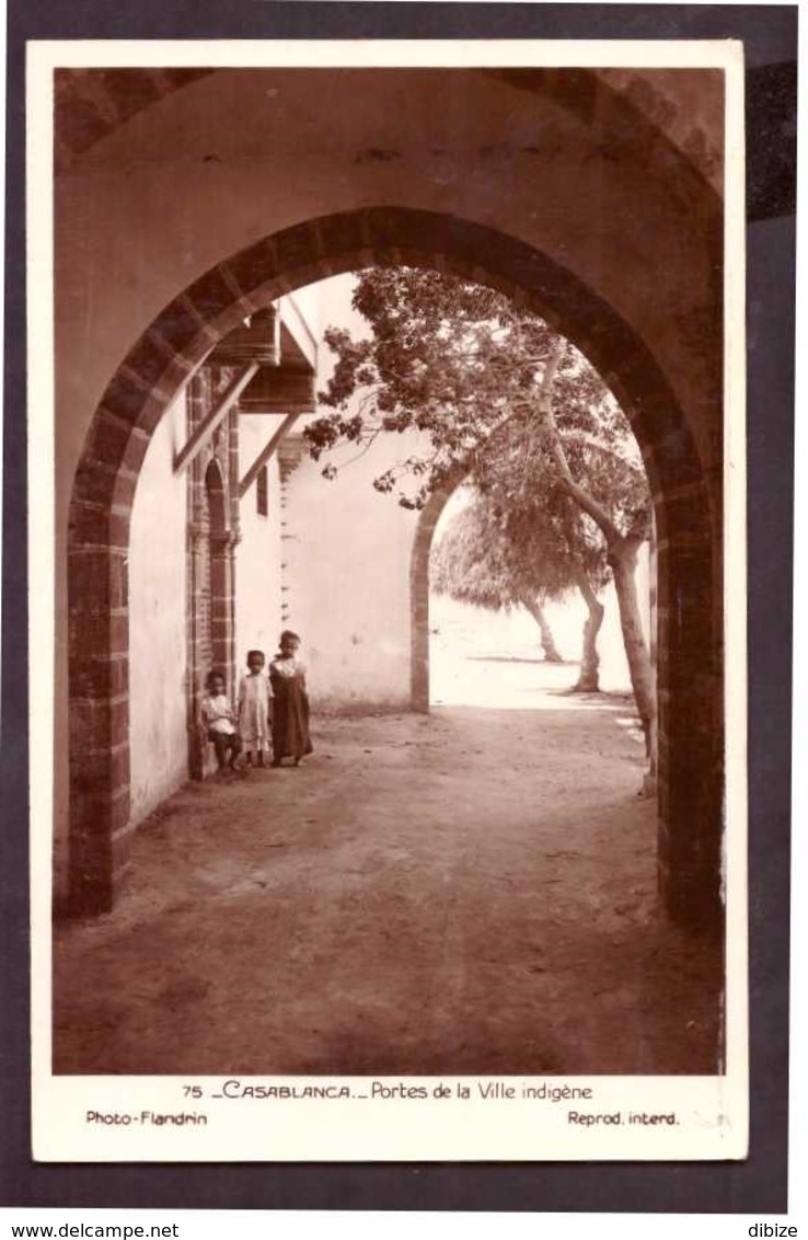 CPSM. Maroc. Casablanca. Portes De La Vieille Ville. Photo Flandrin. - Casablanca