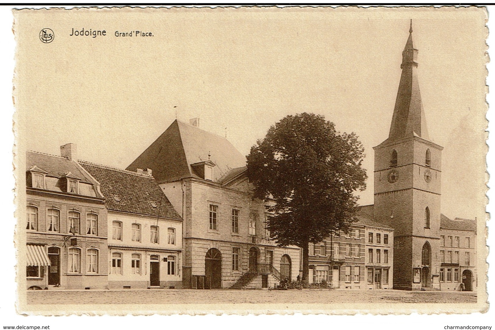 Jodoigne - Grand'Place - Edit. T. Et G. - 2 Scans - Jodoigne