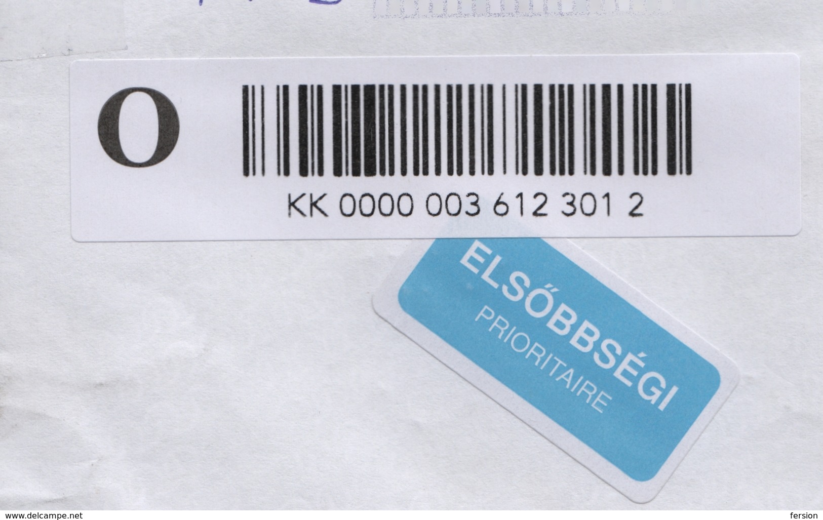 NEW REGISTERED PRIORITY Label Vignette / Old Franking - MAIL COVER LETTER 2019 Hungary ÉRD MAGLÓD Auchan - Lettres & Documents