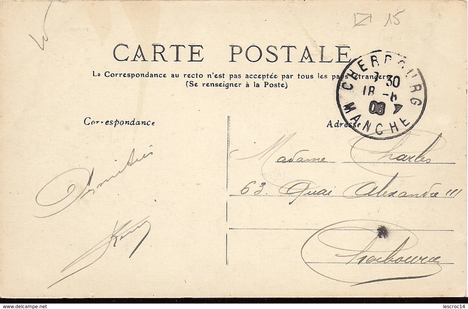 CAEN Torpilleurs Sur Le Canal 1908 Edition PR N°83 - Caen