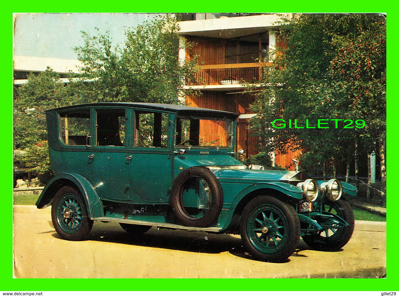 VOITURES DE TOURISME - LIMOUSINE ROLLS ROYCE SILVER GHOST 1912 - LA FONDATION CRAVEN - - Voitures De Tourisme