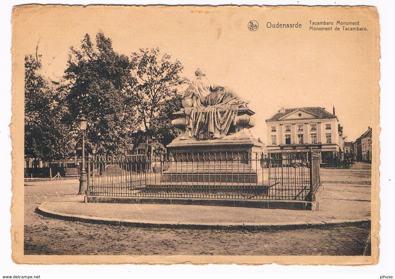 B-7192   OUDENAARDE : Tacambaro Monument - Oudenaarde