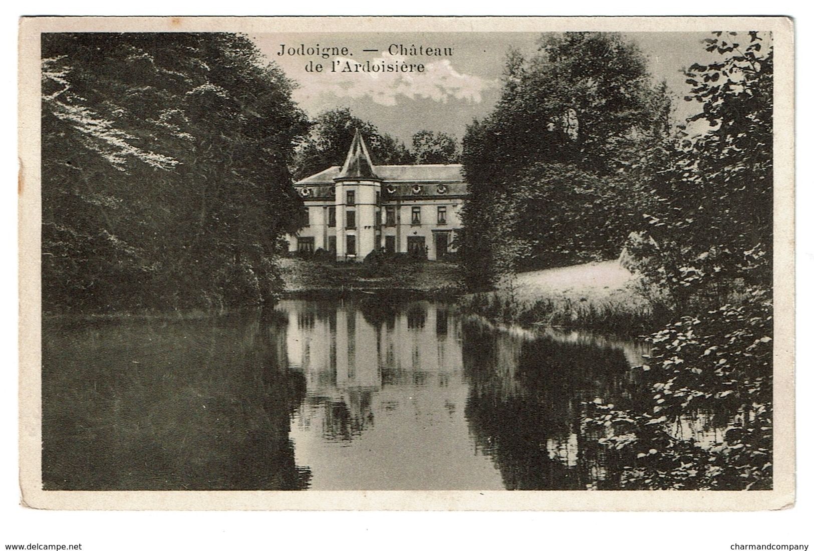 Jodoigne - Château De L'Ardoisière - Edit. P.J. Bruxelles - 2 Scans - Jodoigne