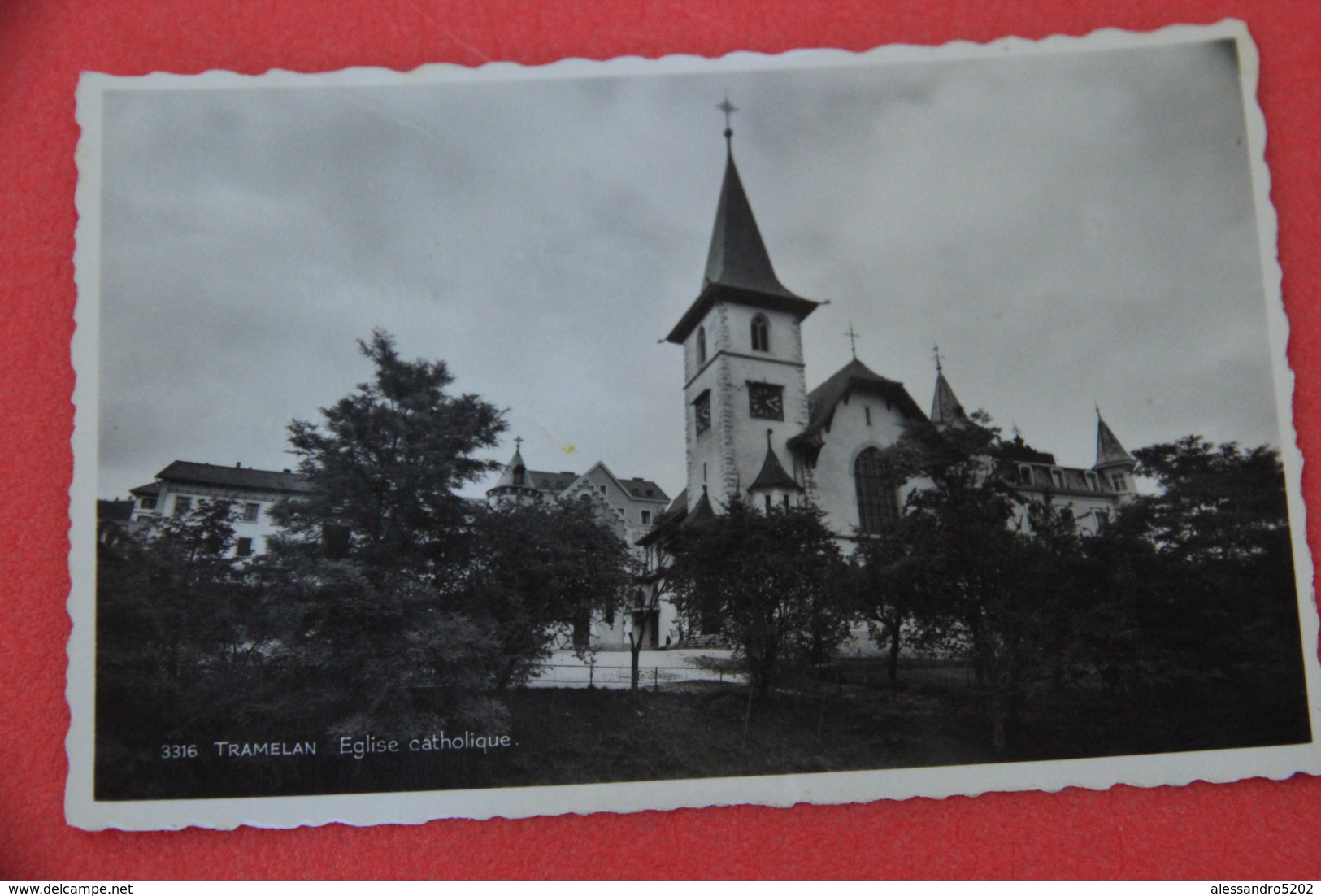 Berne Tramelan J. B. L' Eglise 1956 - Tramelan