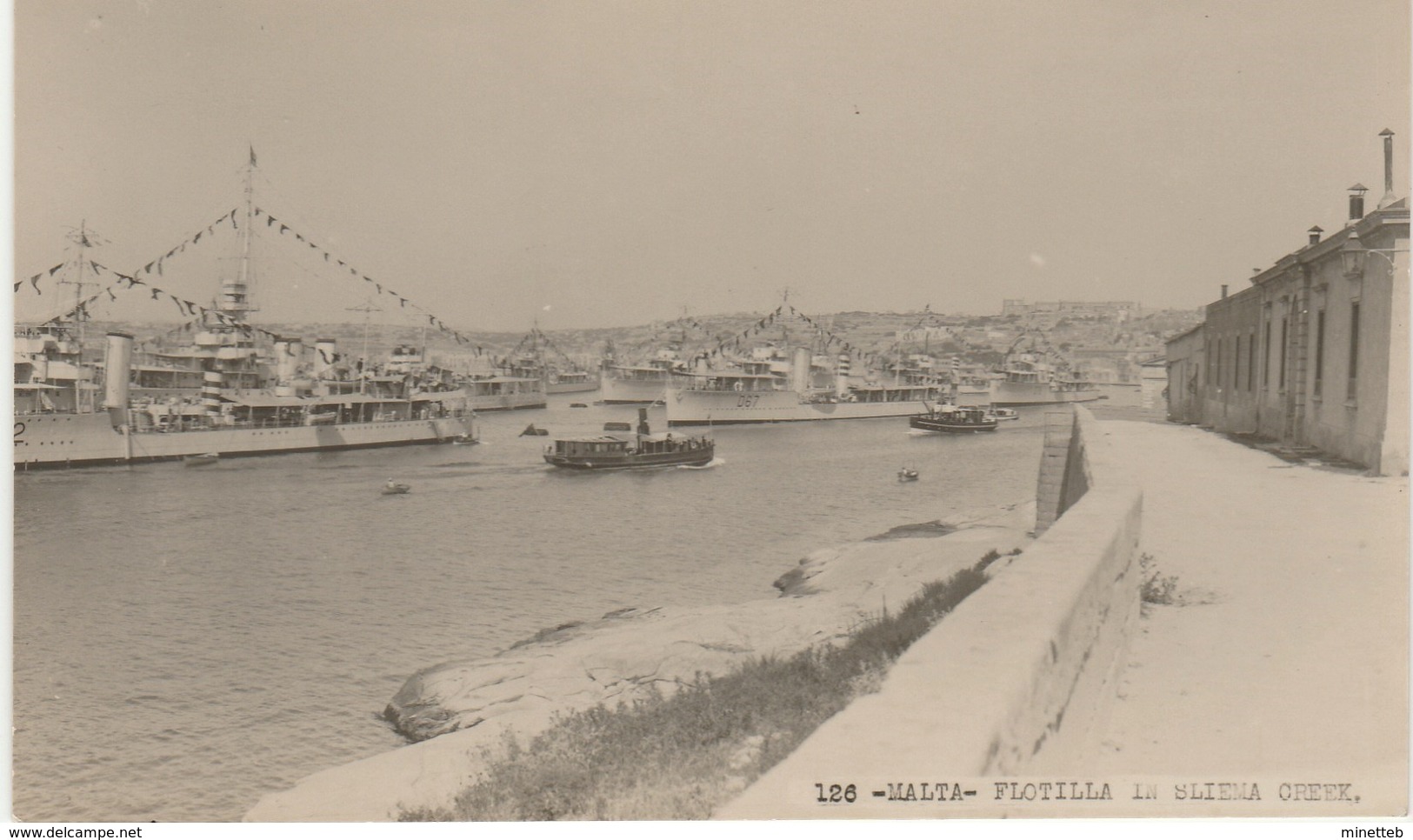 Malte  Flotilla In Sliema Creek - Malta