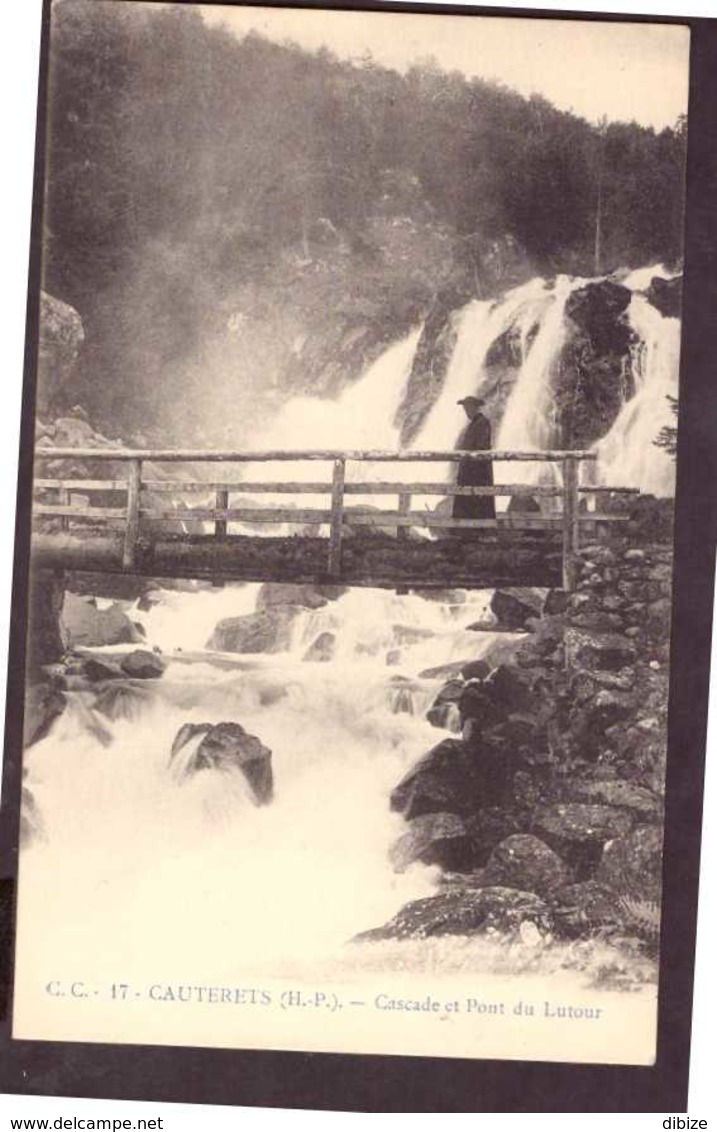 CPSM. France. Cauterets. Hautes Pyrénées. Cascade Et Pont Du Lutour. - Ponts