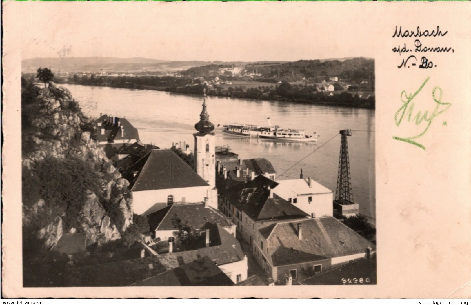 ! 1943 Marbach A.d. Donau, Maribor, Stempel KLV Lager Niederdonau ND 57, Kinderlandverschickung, Lübeck - Slowenien