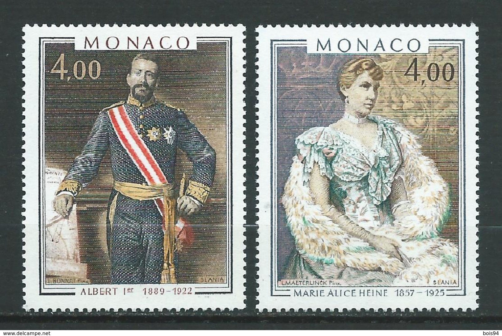 MONACO 1980 . N°s 1245 Et 1246 . Neufs  ** (MNH) . - Neufs