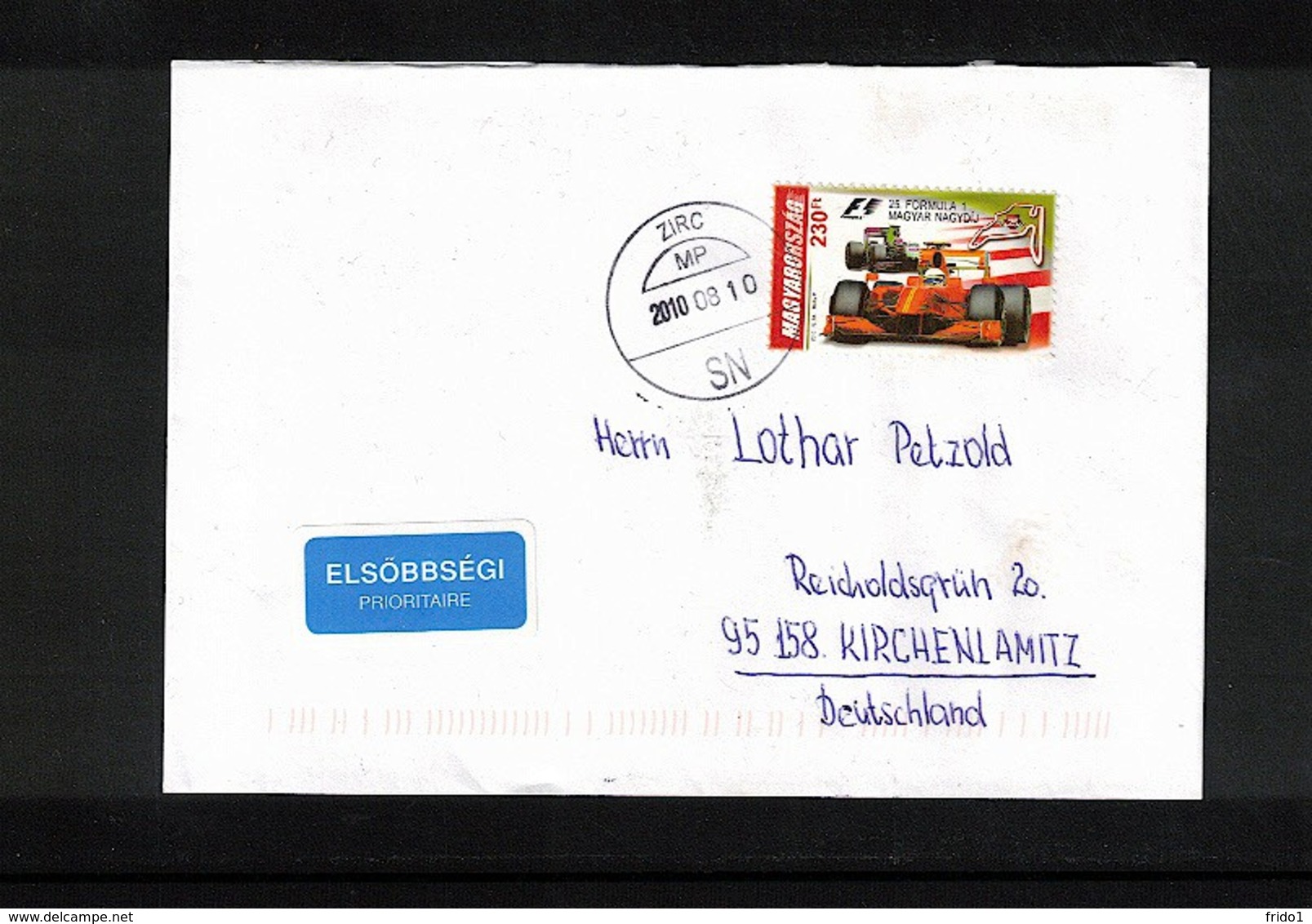 Hungary / Ungarn 2010 Formula 1 Races Interesting Cover - Automobile