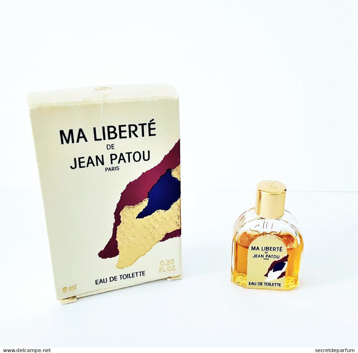 Miniatures De Parfum  MA LIBERTÉ De JEAN PATOU  EDT    6 Ml + Boite - Miniatures Femmes (avec Boite)
