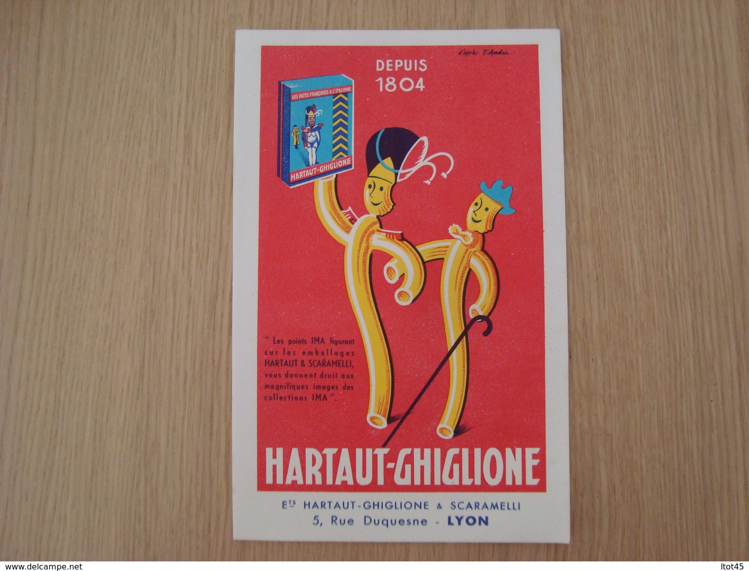 BUVARD HARTAUT-GHIGLIONE - H