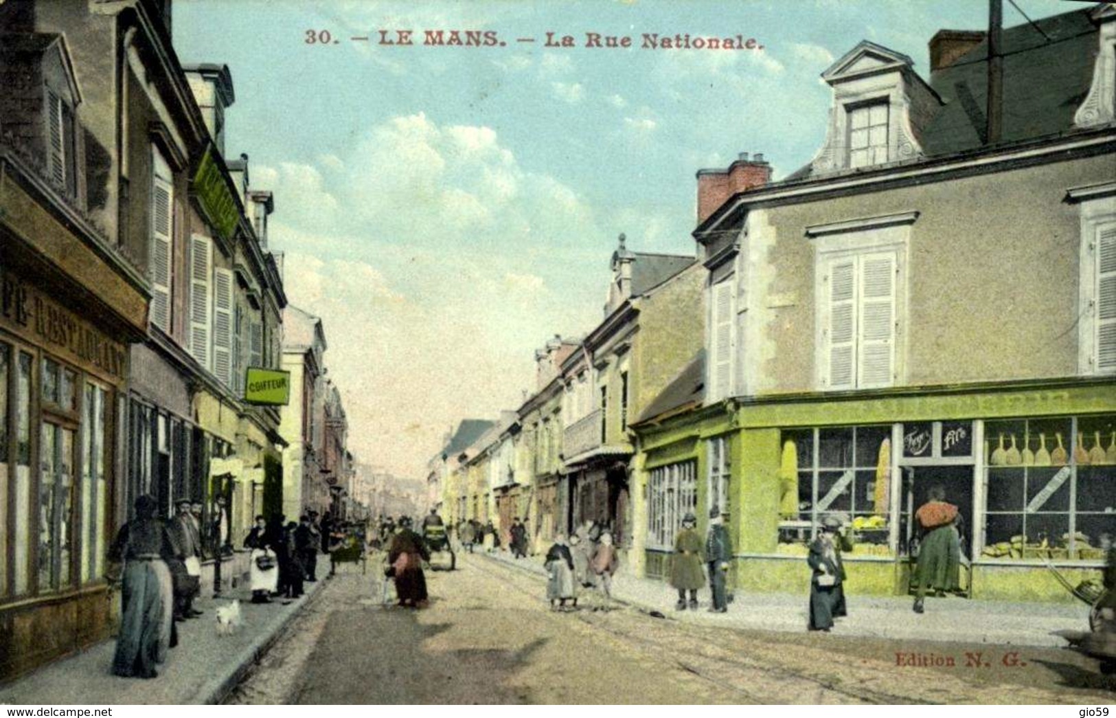 72 - Le Mans : La Rue Nationale / A 448 - Le Mans