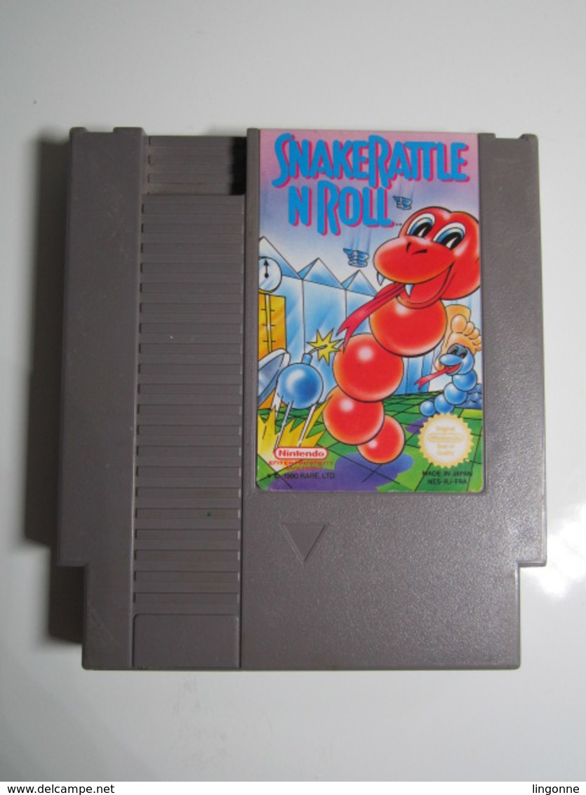 SNAKE RATTLE N ROLL SNAKERATTLE N ROLL - JEU NINTENDO NES 1985 - Other & Unclassified