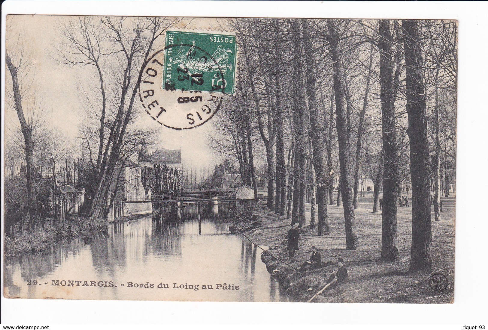 29 - MONTARGIS - Bords Du Loing Au Pâtis - Montargis