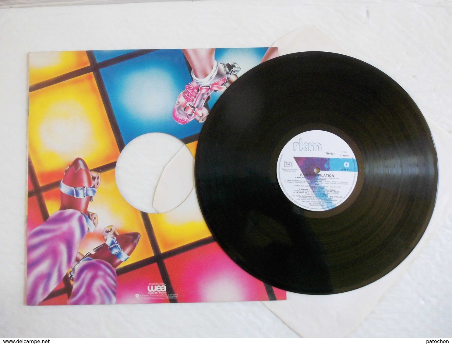 Vinyl LP 33 Trs Funk Promotionnel Rkm Compilation Music 1981 Non Nettoyé - Dance, Techno & House