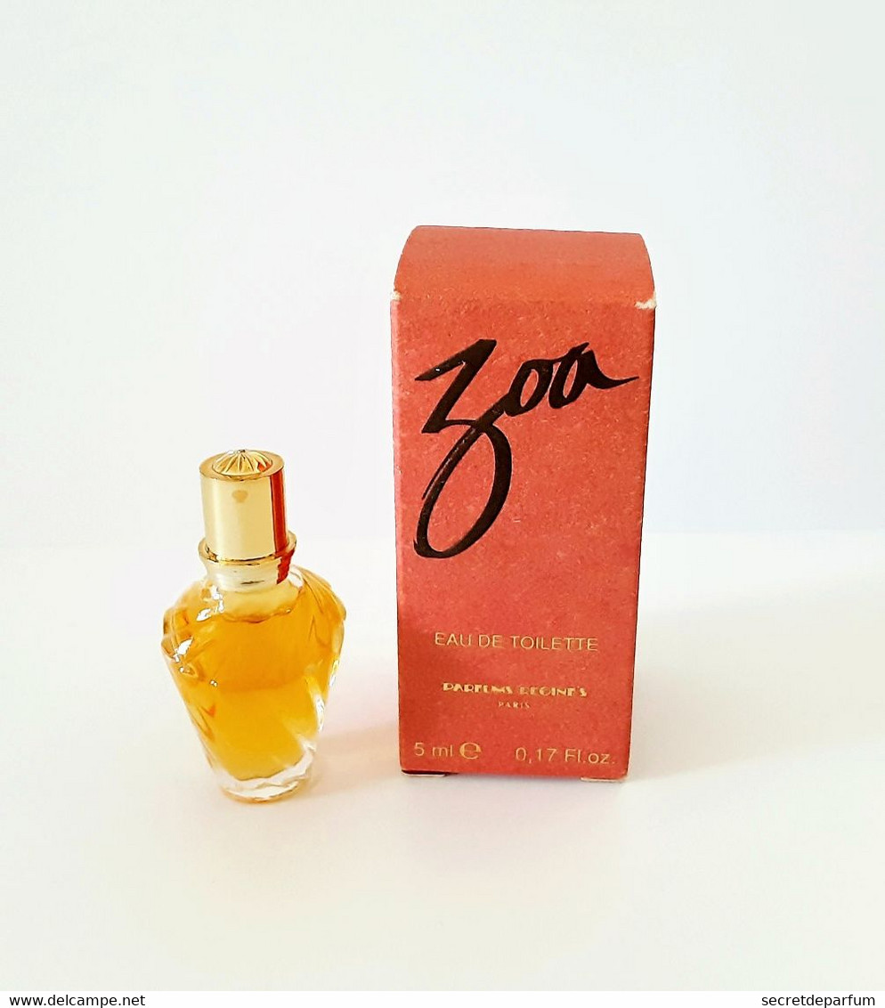 Miniatures De Parfum  ZOA  De  PARFUM REGINE'S   5 Ml   EDT   + Boite - Miniatures Femmes (avec Boite)