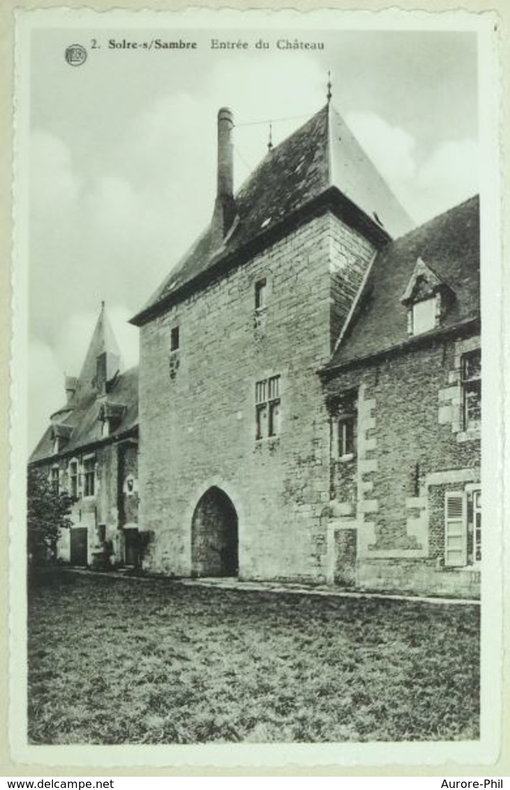 Solre Sur Sambre Entrée Du Château - Erquelinnes - Erquelinnes