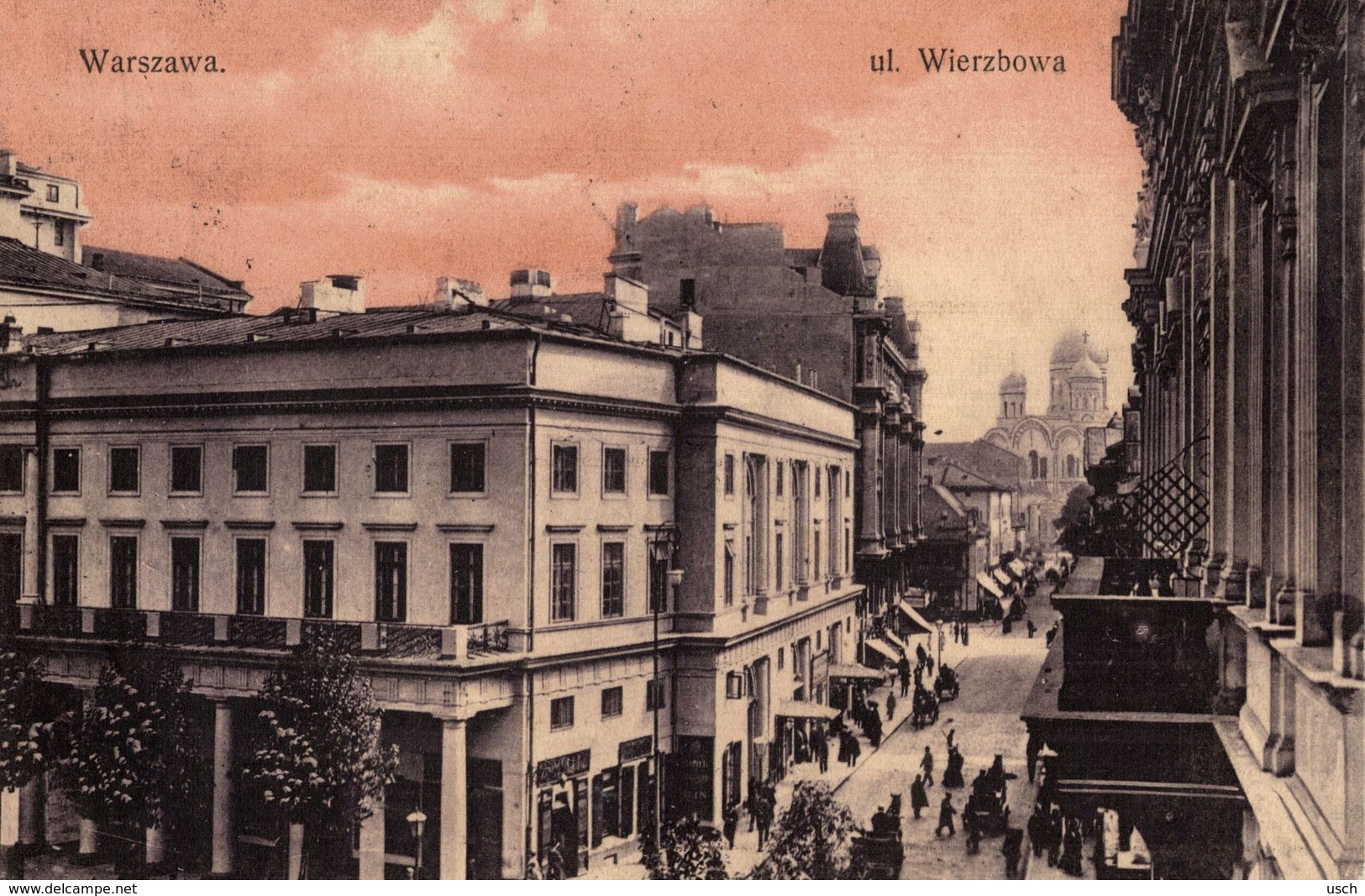 POLSKA - POLAND - WARSZAWA, Ulica Wierzbowa - 1911 - Polonia