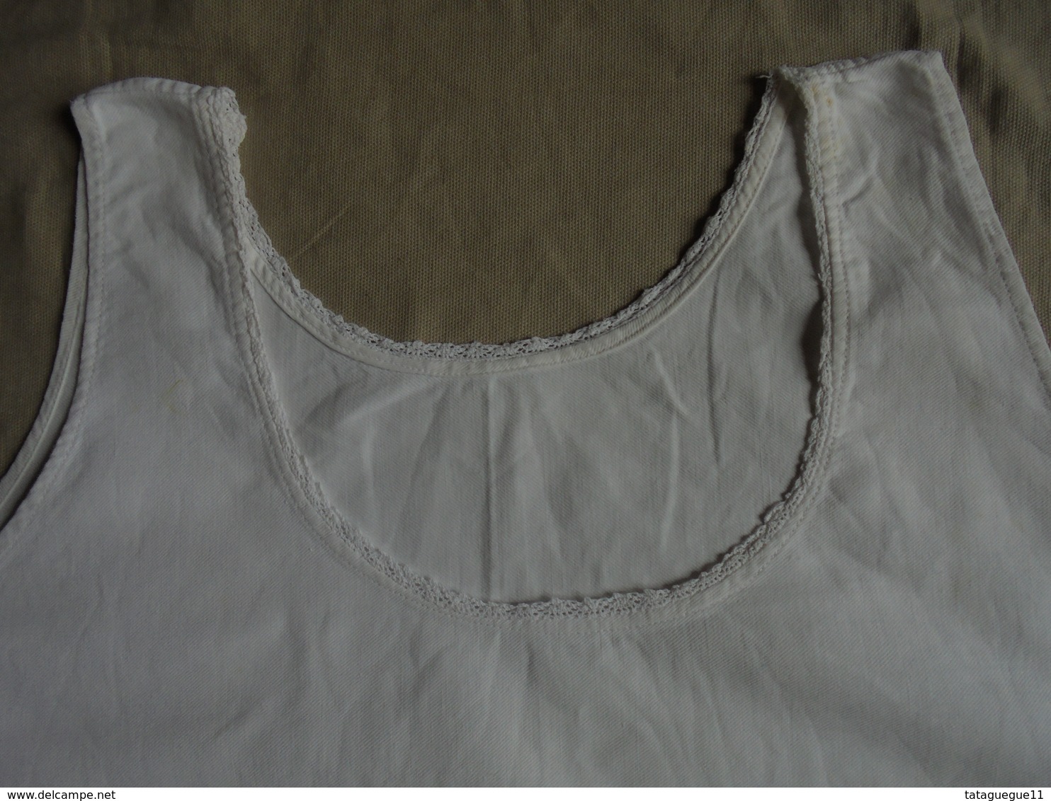 Ancien - Combinaison En Coton Pour Femme Années 40 - 1940-1970