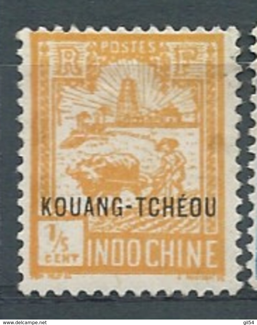 Kouang Tchéou  -  Yvert   N°  74 (*)   -  Bce 21101 - Unused Stamps