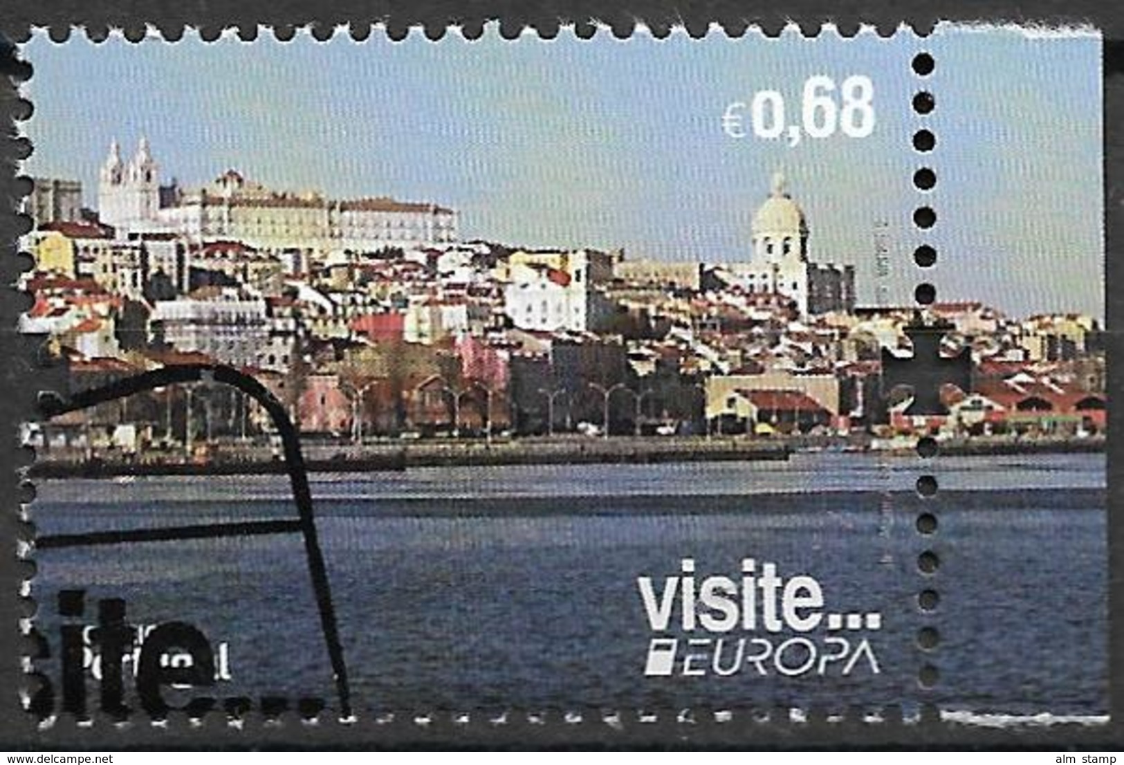 2012 Portugal   Mi. 1721 Used  Bloc Stamp Europa : Besuche - 2012