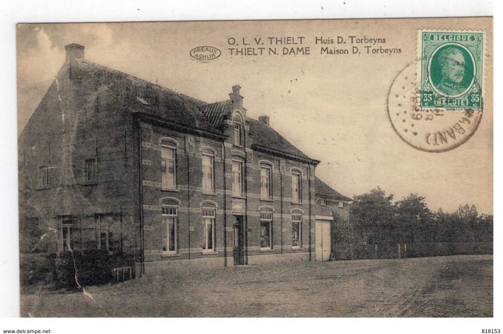 O.L.V. THIELT   Huis D. Torbeyns   THIELT N. DAME  Maison D. Torbeyns - Tielt-Winge