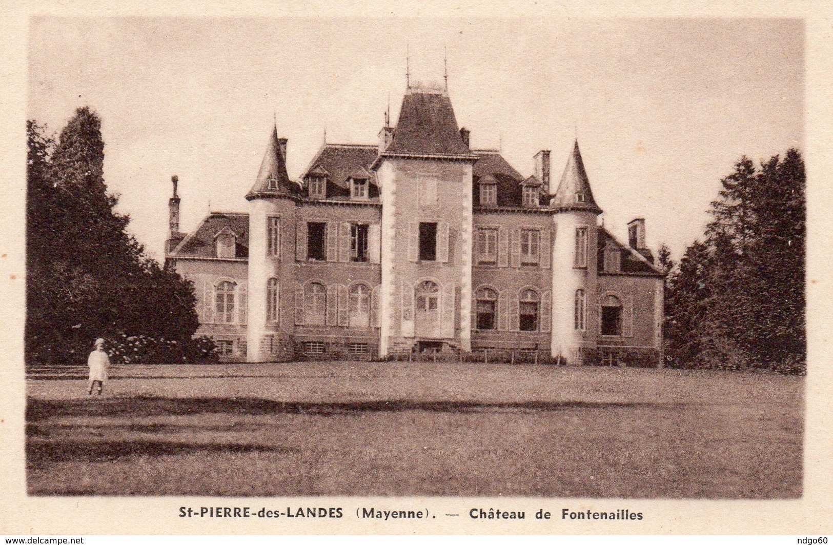 Saint Pierre Des Landes - Château De Fontenailles - Autres & Non Classés