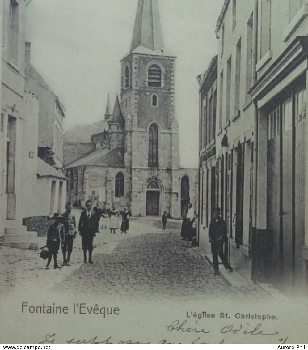 Fontaine L'Evèque L'Eglise Saint-Christophe - Fontaine-l'Evêque