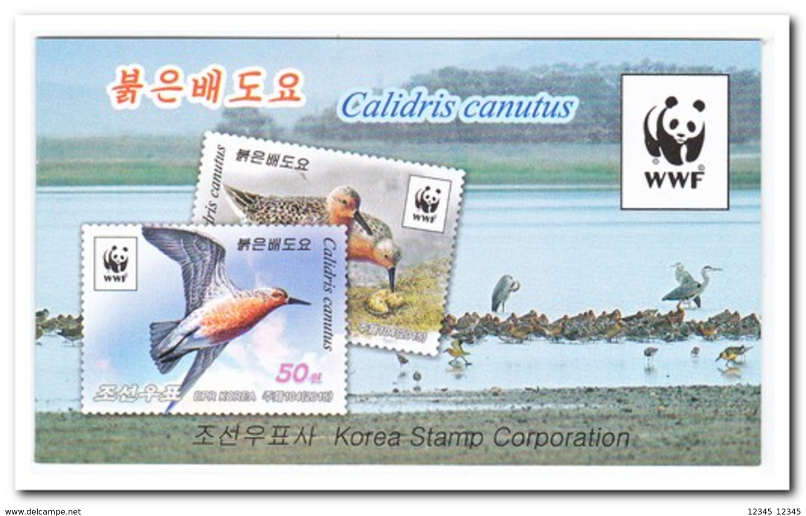 Noord Korea 2015, Postfris MNH, Birds ( Booklet, Carnet ) - Korea (Noord)