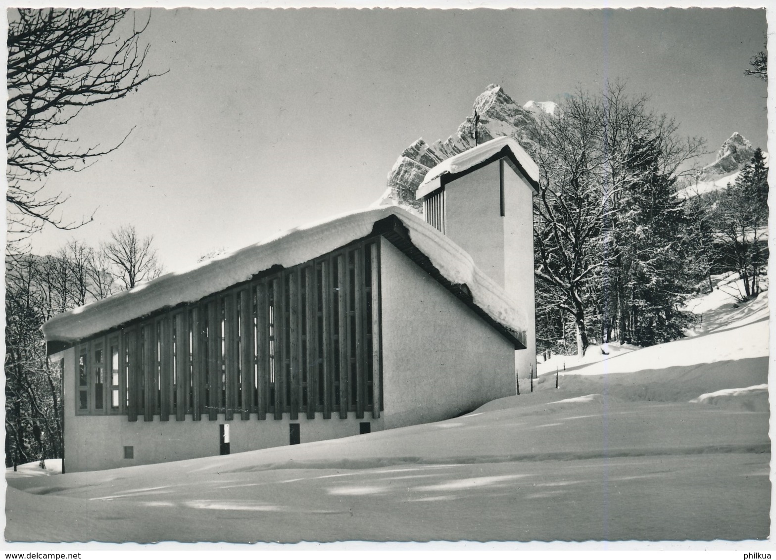 Braunwald Kirche - Fotokarte - Braunwald