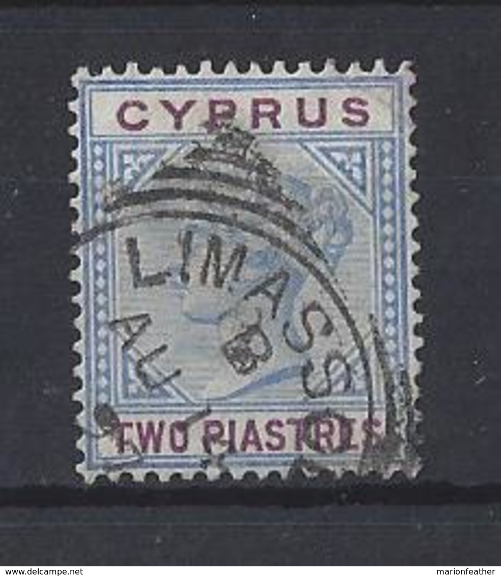 CYPRUS...QUEEN VICTORIA.(1837-01)....2pi...SG43....PART CDS..USED... - Cyprus (...-1960)