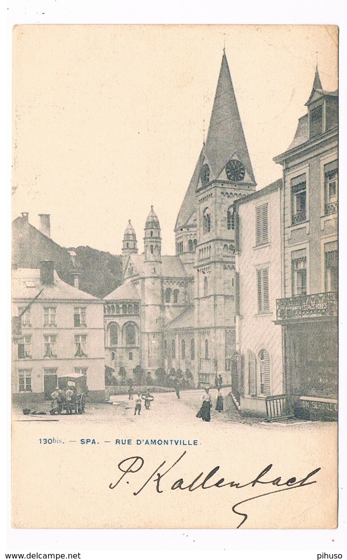 B-7215  SPA : Rue D'Amontville - Spa