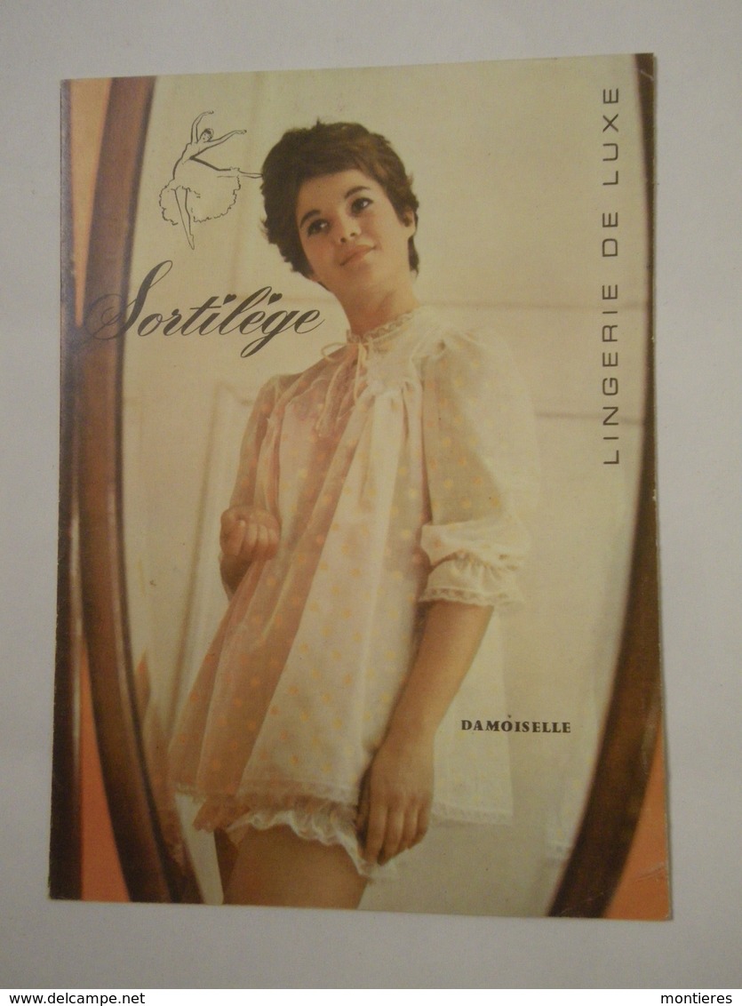 Catalogue Soutien-gorge Gaine Chemise De Nuit SORTILEGE Vers 1960 Lingerie De Luxe - Sous-vêtement - Textile & Vestimentaire