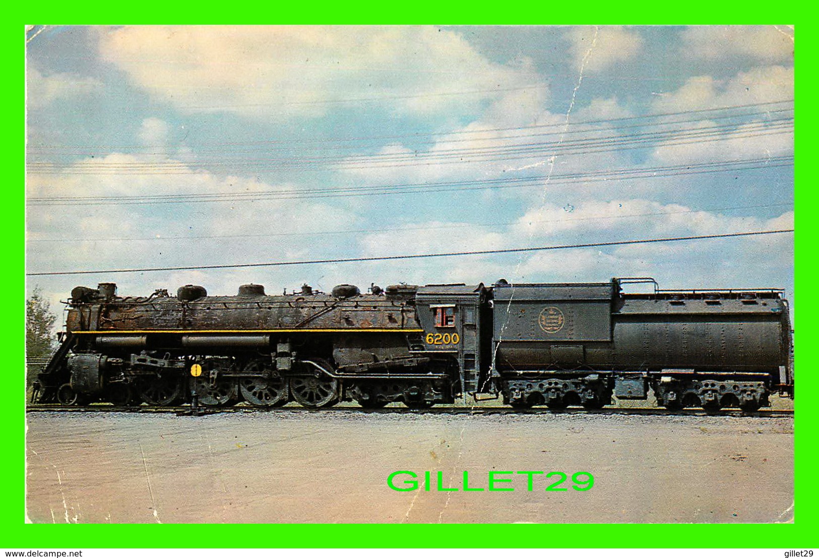 TRAINS - STEAM LOCOMOTIVE, NORTHERN 4-8-4, 1928 - - Trains