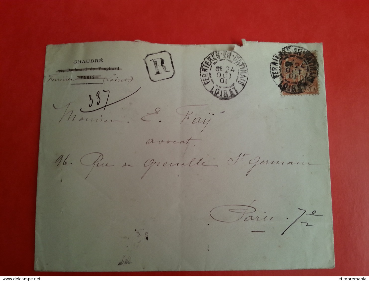 FRANCE Lettre Ancienne - Collections (without Album)