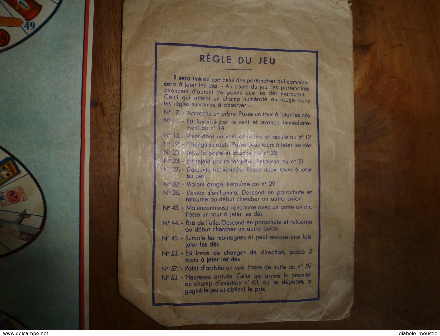 Jeu De L'Aviateur :RAID Paris- Madagascar- Paris,offert Par Levure Alsacienne ALSA - Etablissements Mœnch & Fils à Nancy - Other & Unclassified