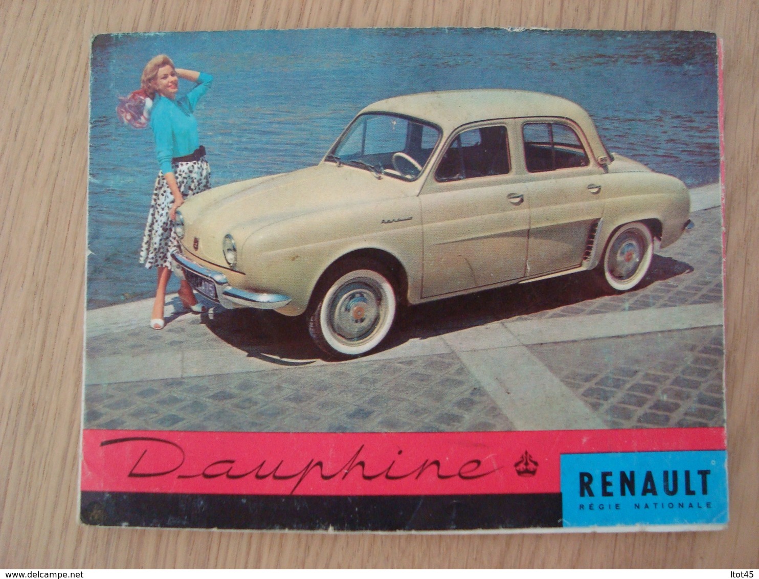 DOCUMENT PUBLICITAIRE RENAULT DAUPHINE - Automobile